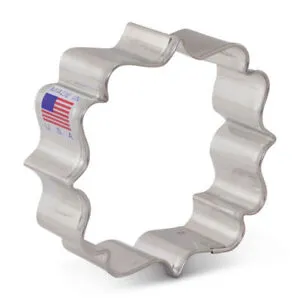 Ornate Square Plaque Cookie Cutter