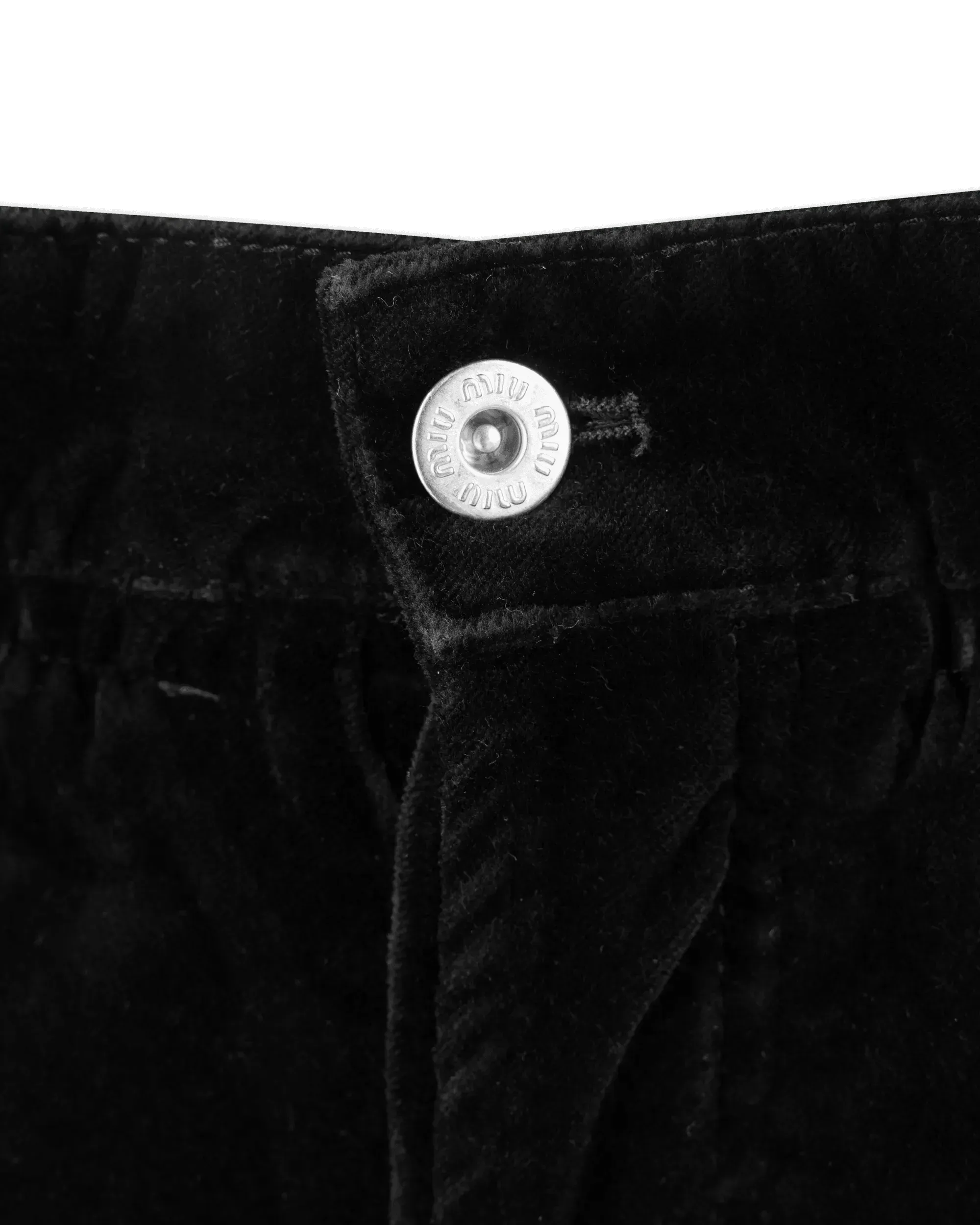 Paperbag Waist Velvet Shorts