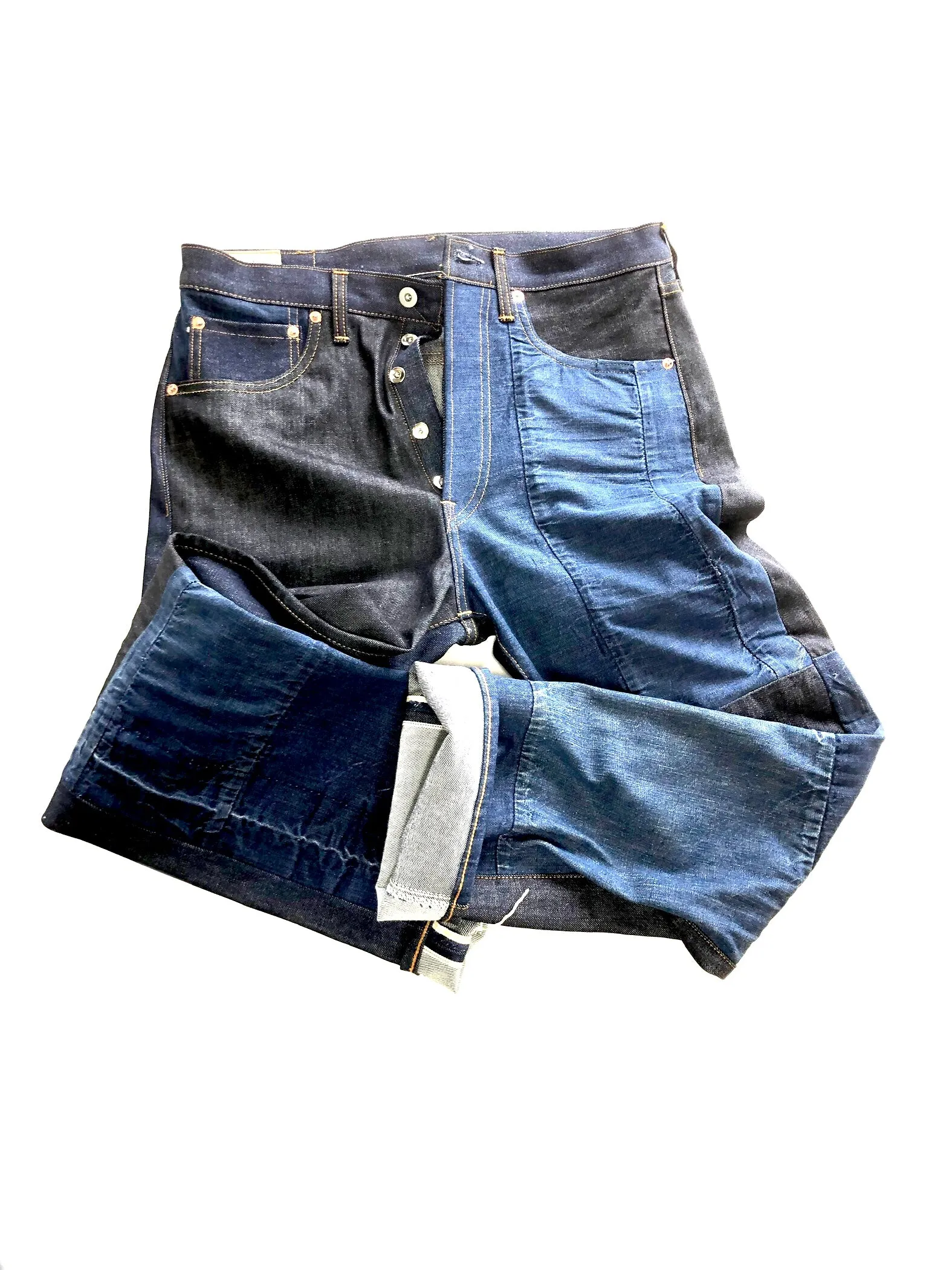 Patchwork Jeans / 4 19 24 / size 34