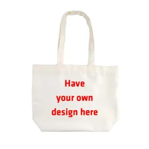 Personalized Have Your Own Design Reusable Tote Bag
