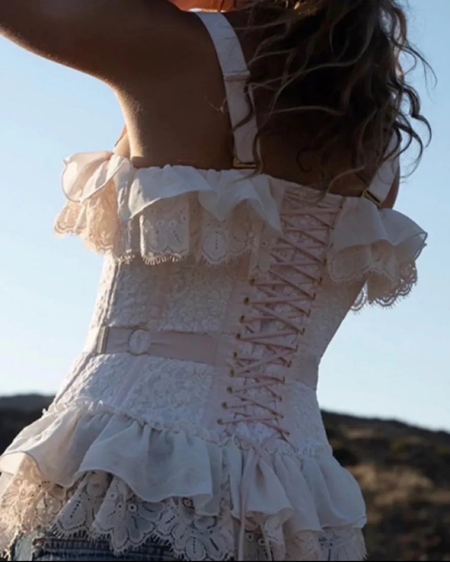 Pink Elegant Corset