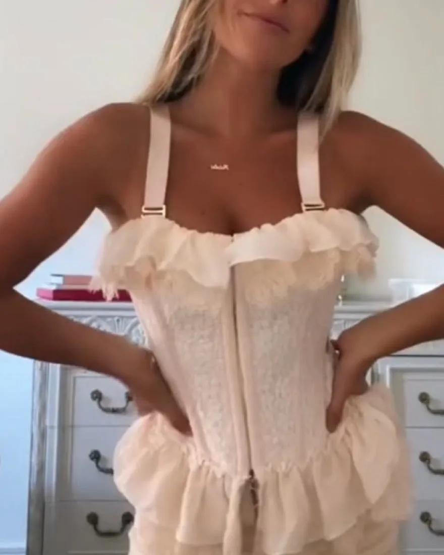 Pink Elegant Corset