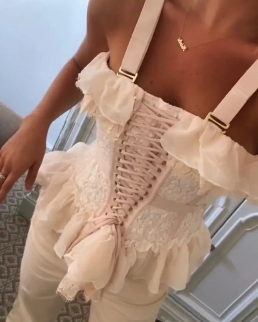 Pink Elegant Corset