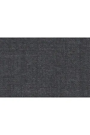 Prive Solid Charcoal Plain Front Pants
