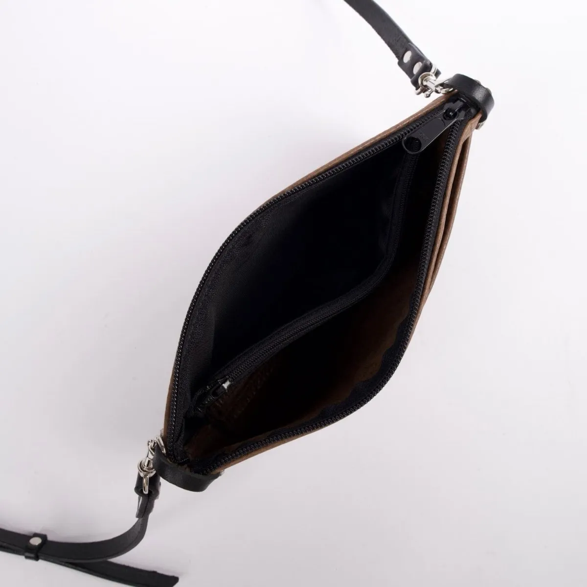 PROTOTYPE Paula Convertible Crossbody Wristlet Handbag | Cocoa Adventure