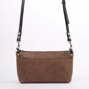 PROTOTYPE Paula Convertible Crossbody Wristlet Handbag | Cocoa Adventure