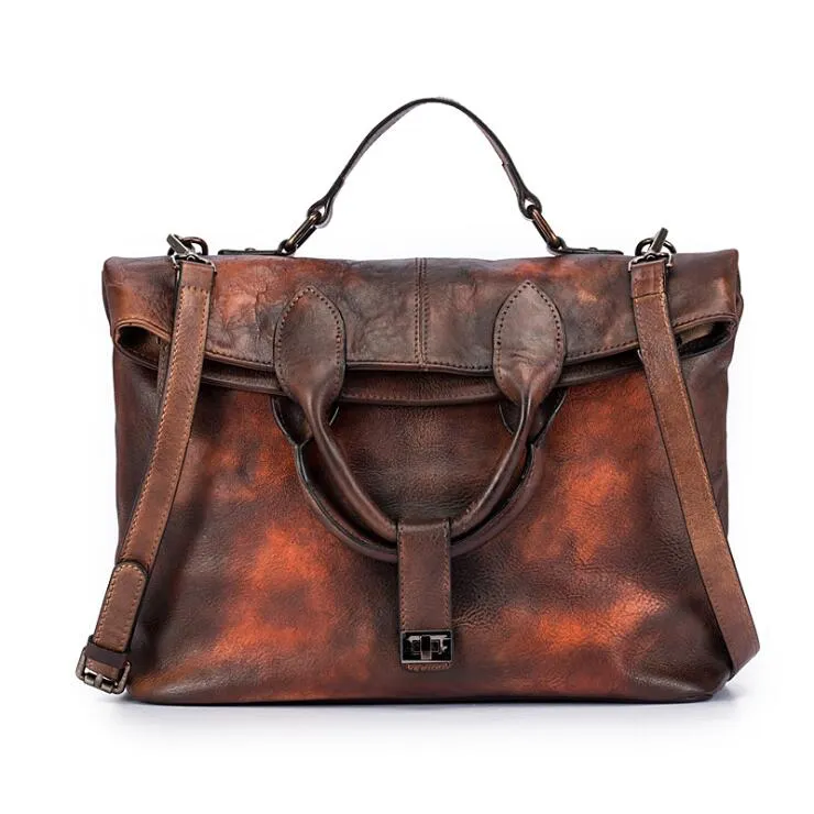 Quilted Ladies Genuine Leather Crossbody Bag Shoulder Handbags For Women