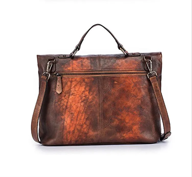Quilted Ladies Genuine Leather Crossbody Bag Shoulder Handbags For Women
