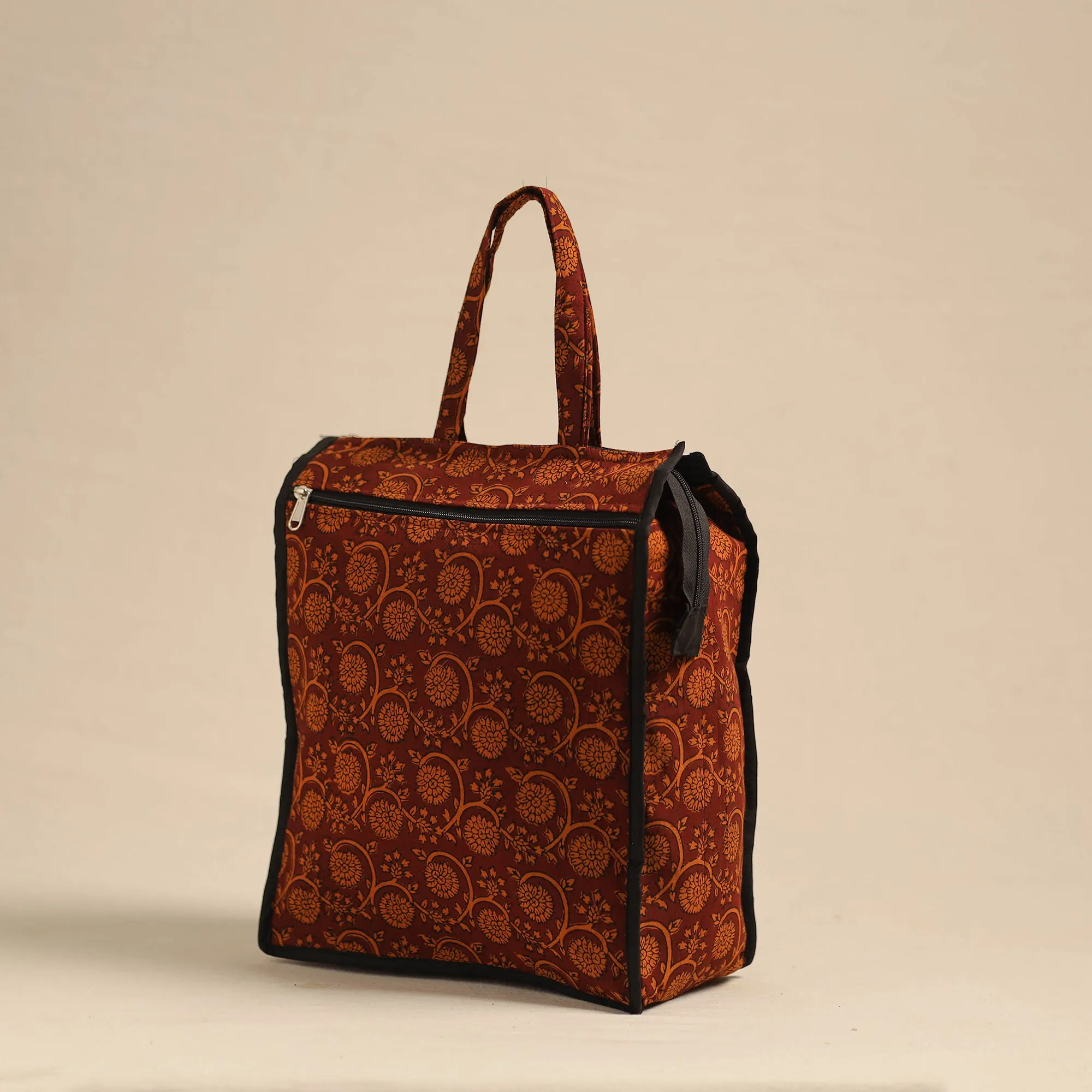 Red - Eco-Friendly Handmade Cotton Handbag for Women 10