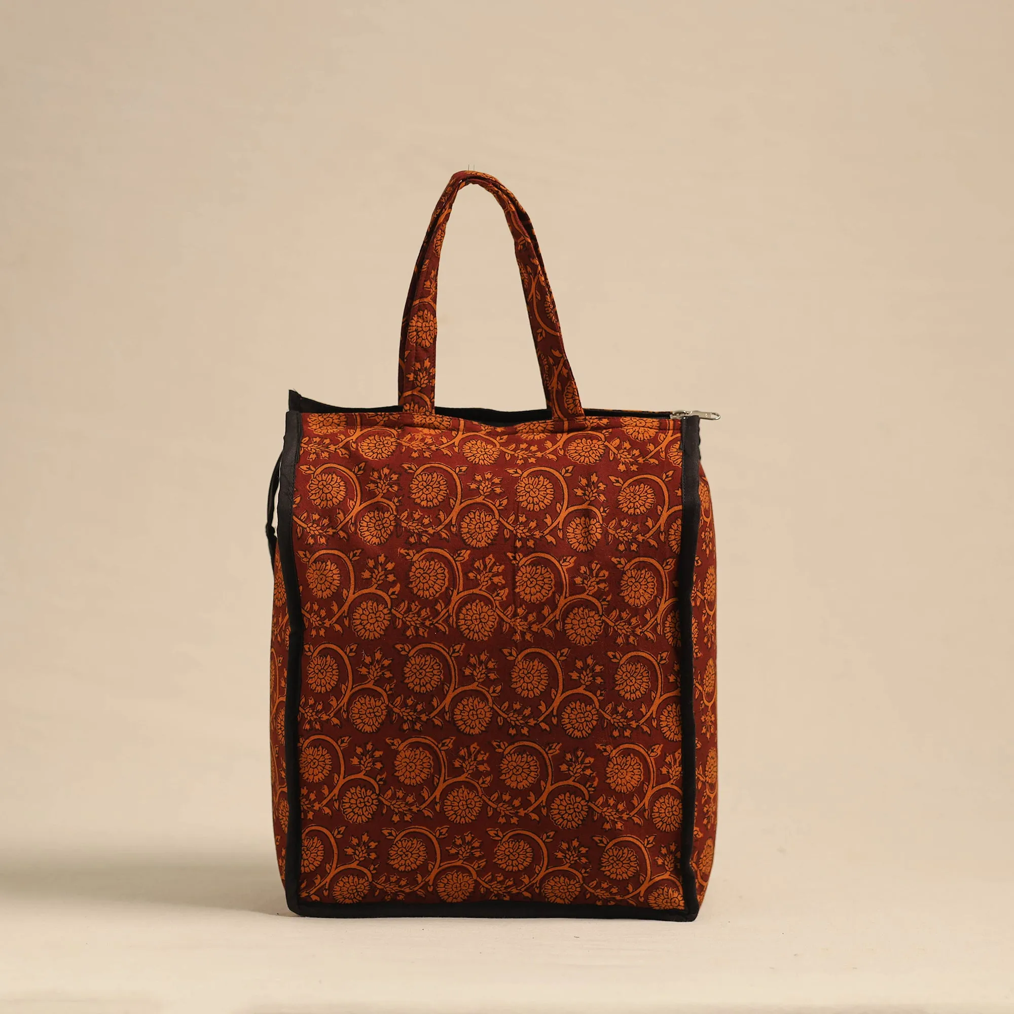 Red - Eco-Friendly Handmade Cotton Handbag for Women 10