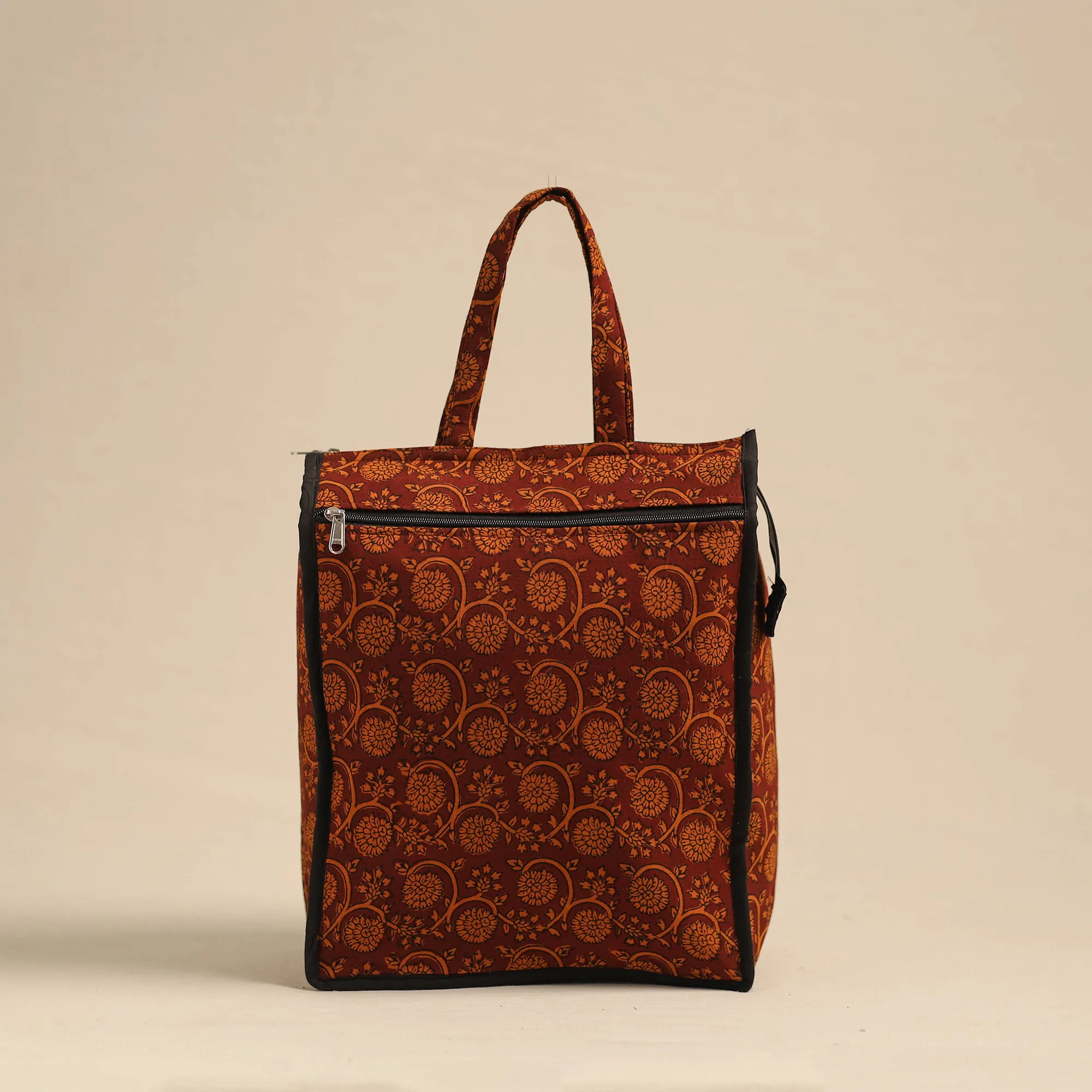 Red - Eco-Friendly Handmade Cotton Handbag for Women 10