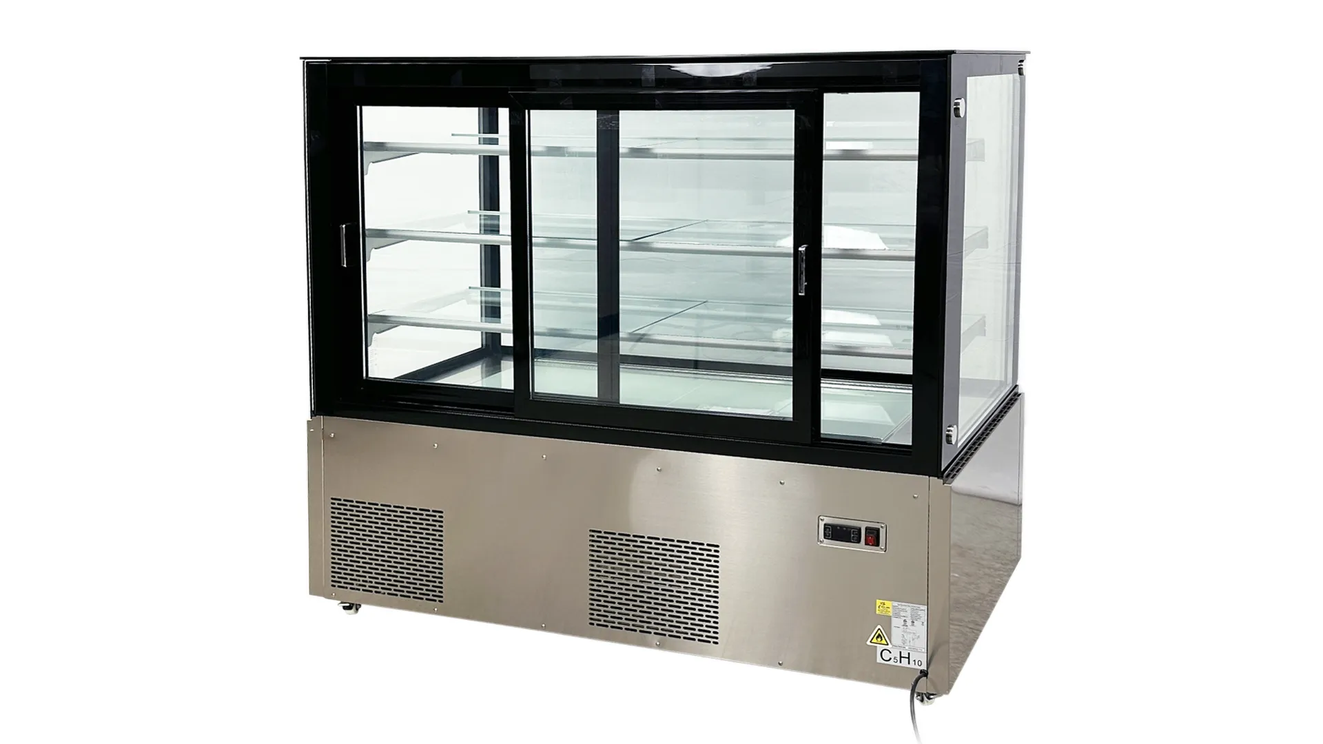 Refrigerated bakery refrigerator case 3 shelf NSF 60 in CW-471