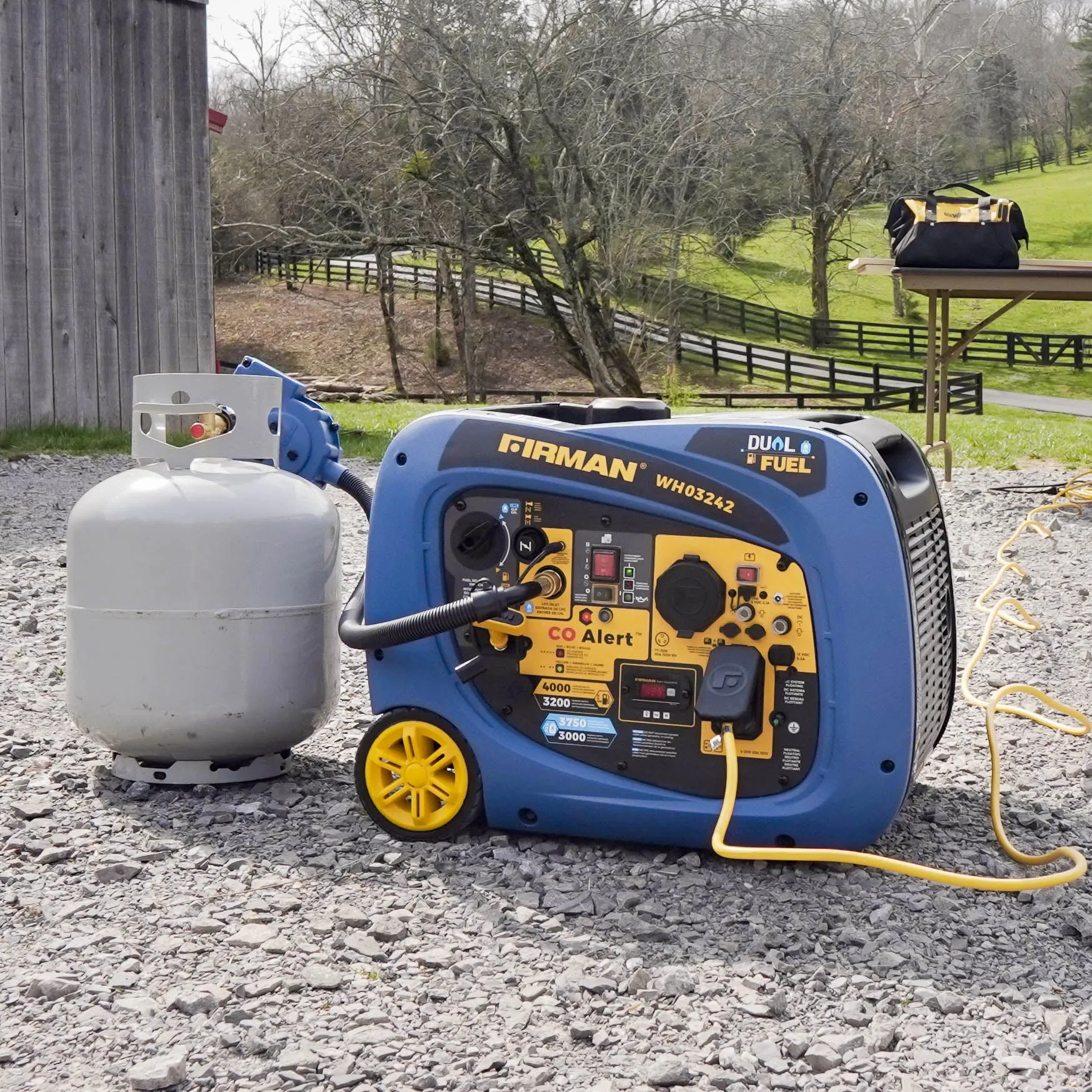 Refurbished Dual Fuel Inverter 4000W W/ Electric Start