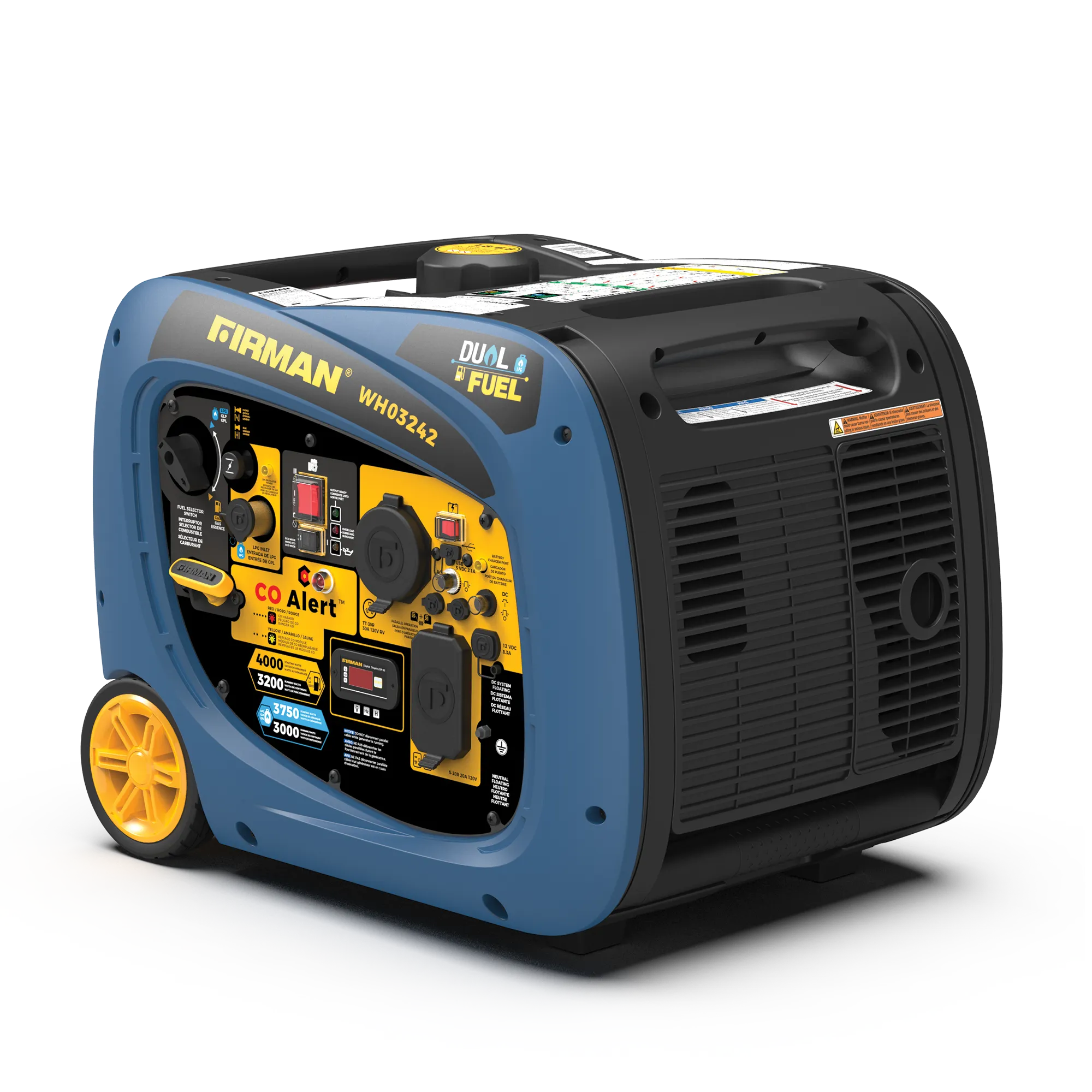 Refurbished Dual Fuel Inverter 4000W W/ Electric Start