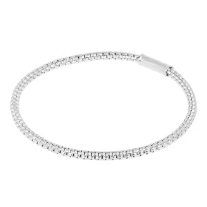 Rocks Elasticated Popcorn Link Bracelet