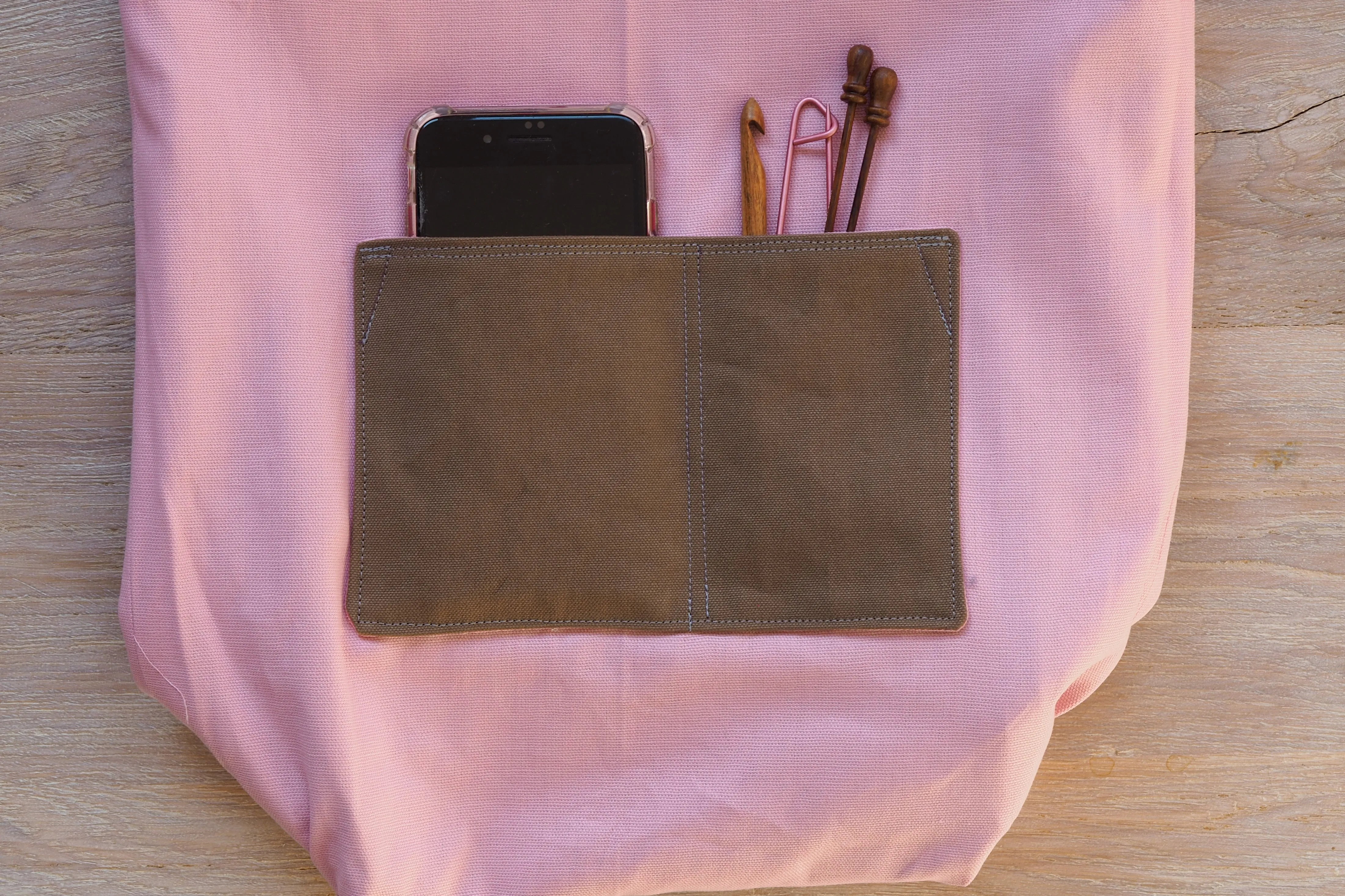 Roll & Stroll Bag - Saddle