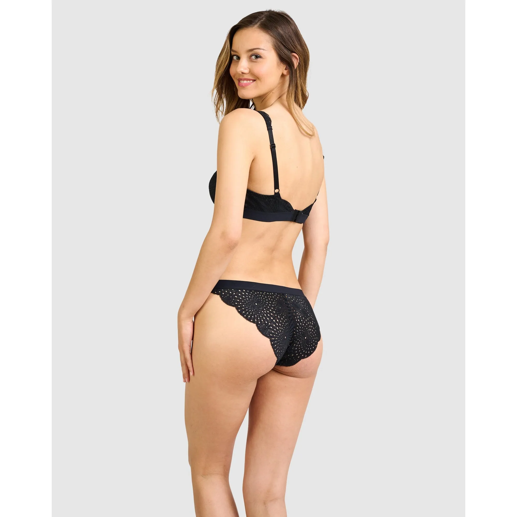 Romane Lace High Cut Brief