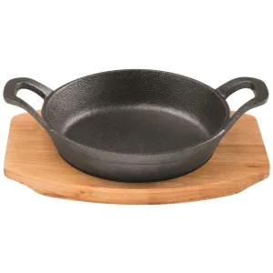Round Gratin 15.5cm With Maple Tray