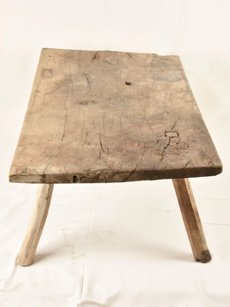 Rustic primitive table from the alps 28" x 45¼"