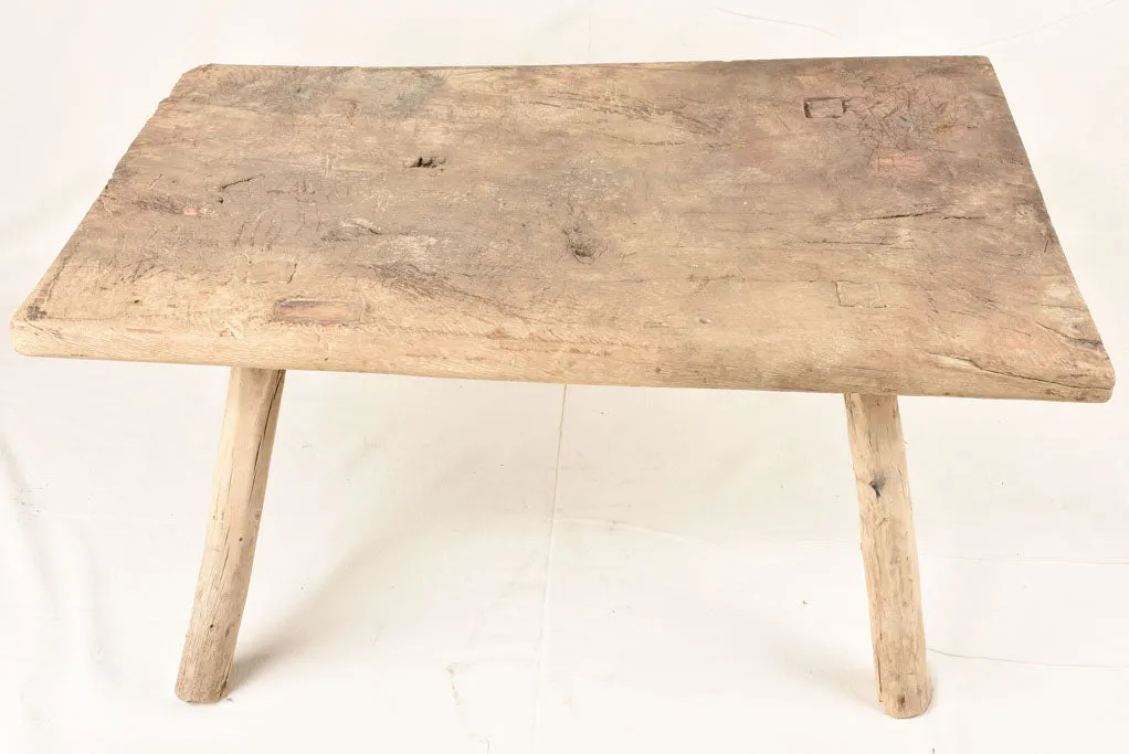 Rustic primitive table from the alps 28" x 45¼"