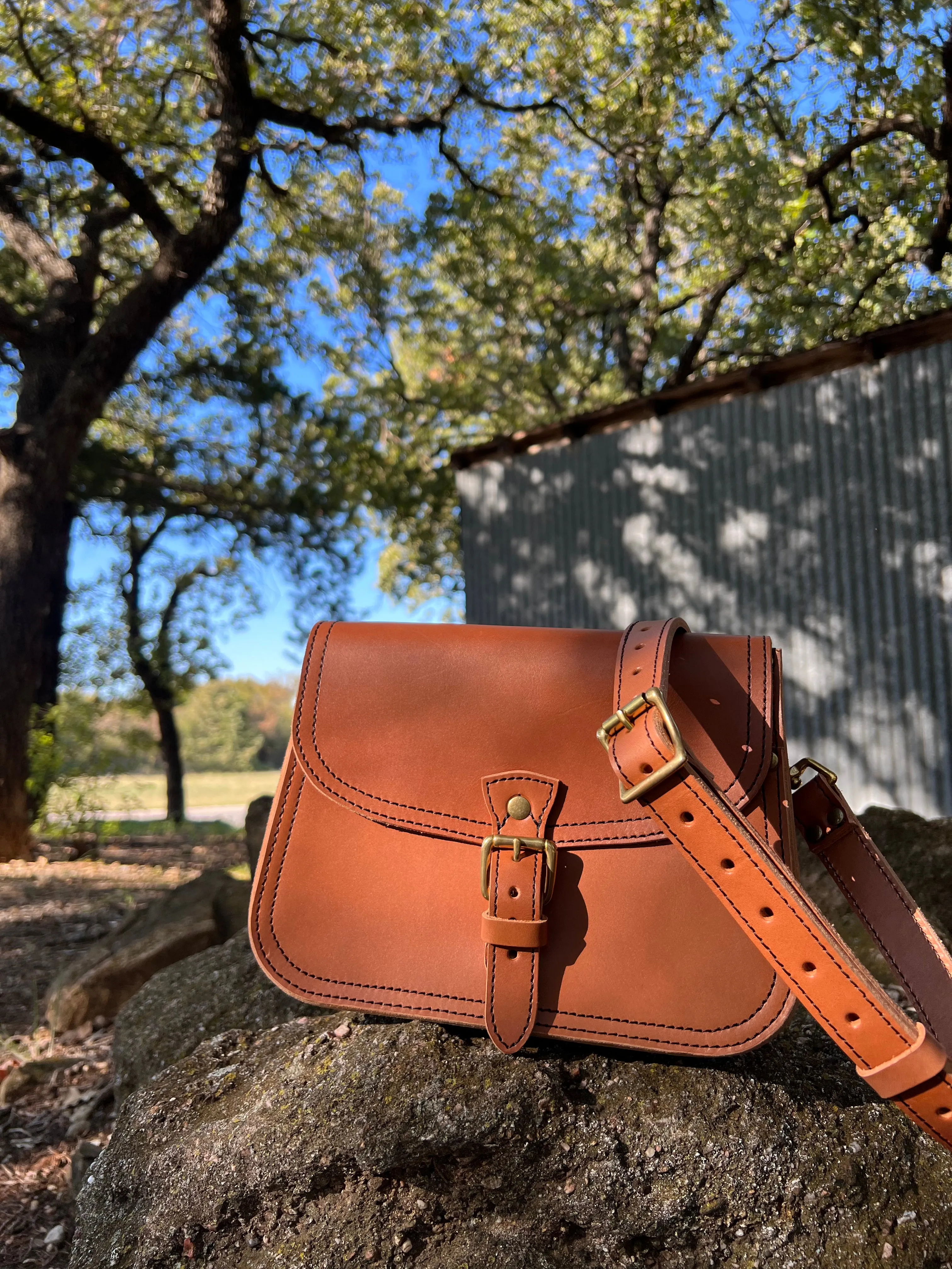 Saddle Crossbody Purse