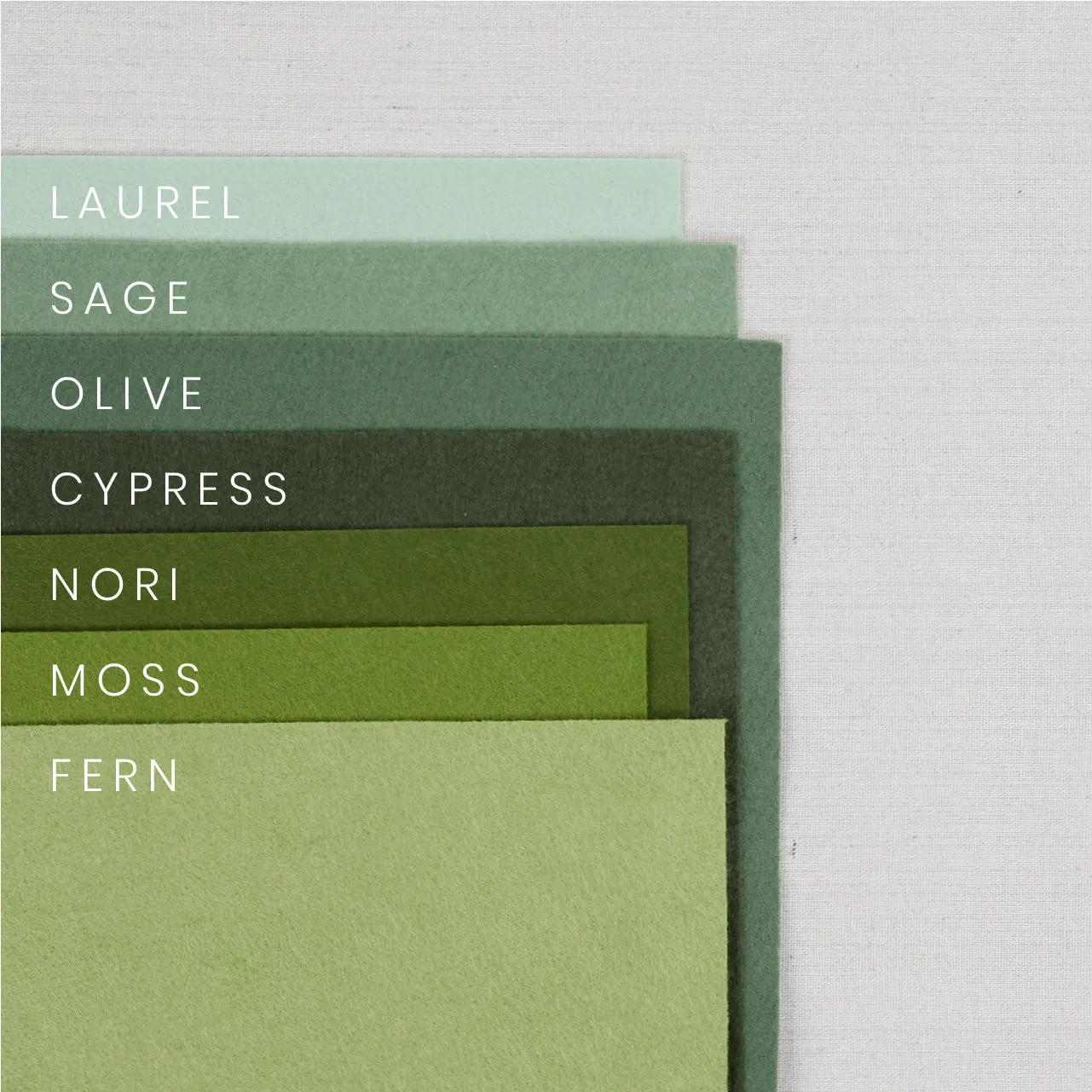 Sage Wool Blend Felt