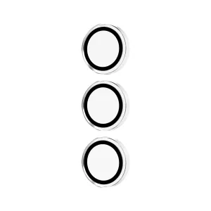 Samsung Galaxy S24 FE ZAGG InvisibleShield Glass Elite Camera Rings Lens Protector - Black - 15-13636
