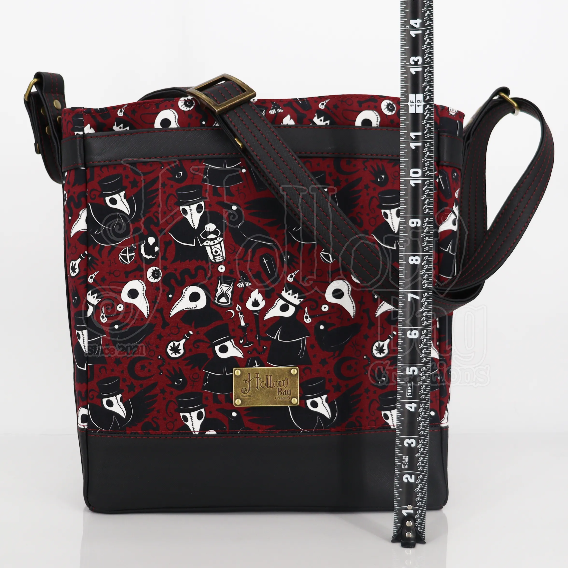 Sanctuary Tote - Plagued Red