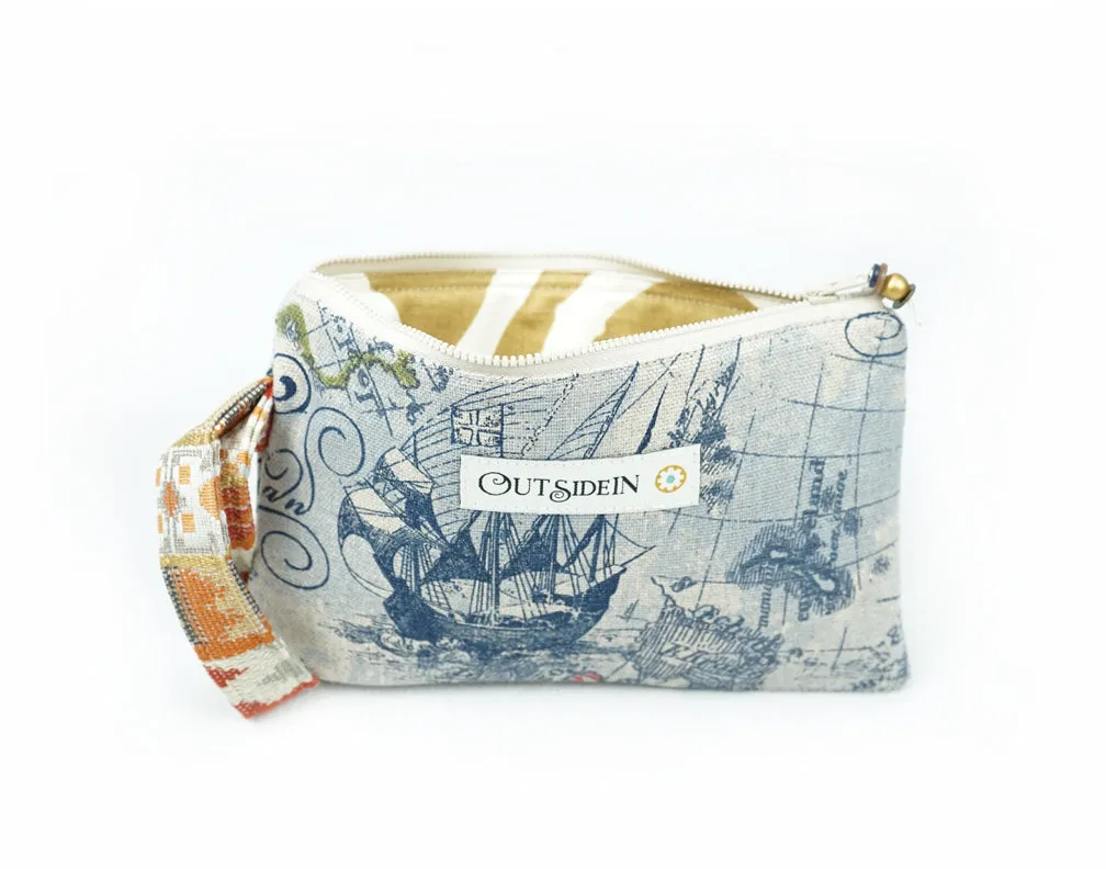 Santiago Ships Wristlet - 1086W