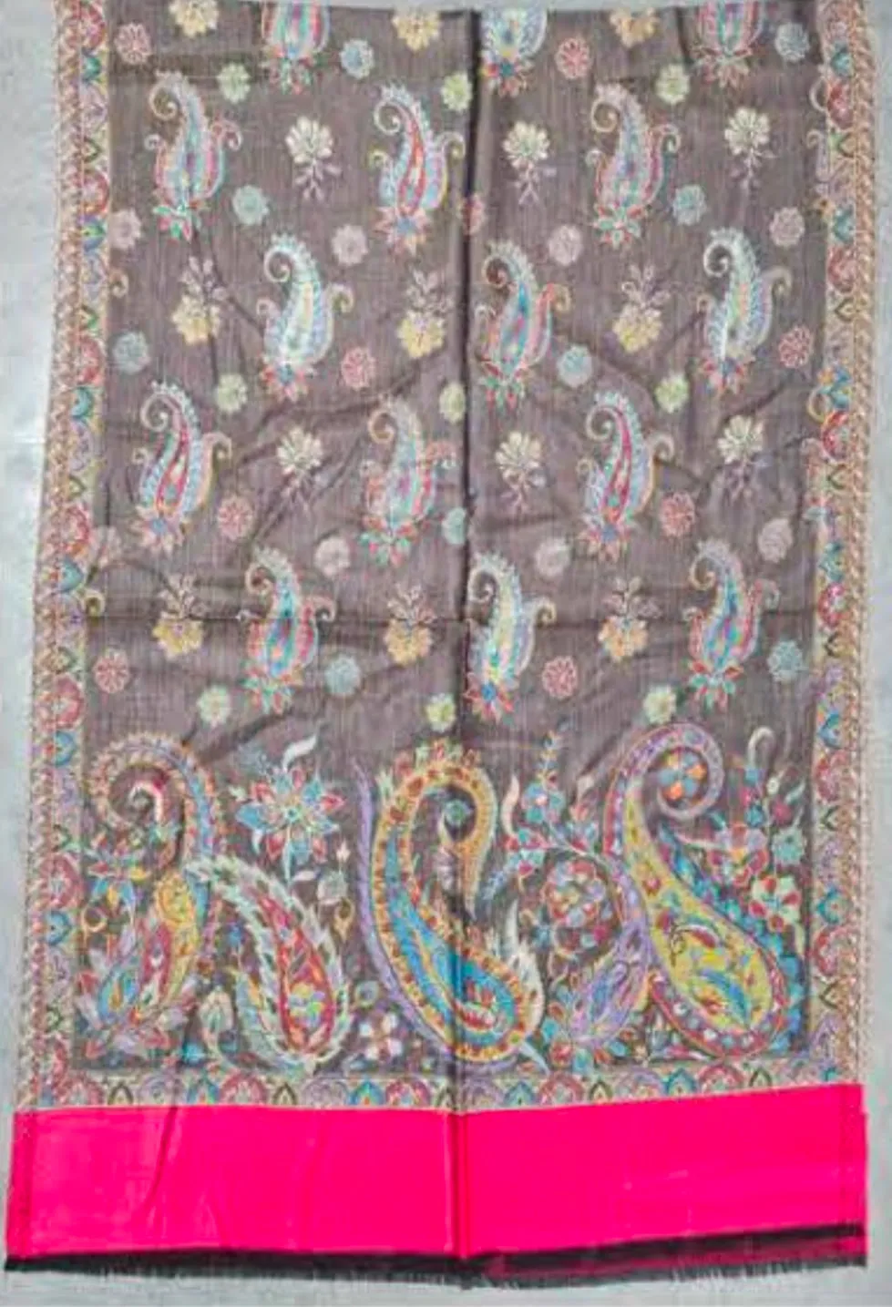 Silk Modal Hand Woven scarf 5