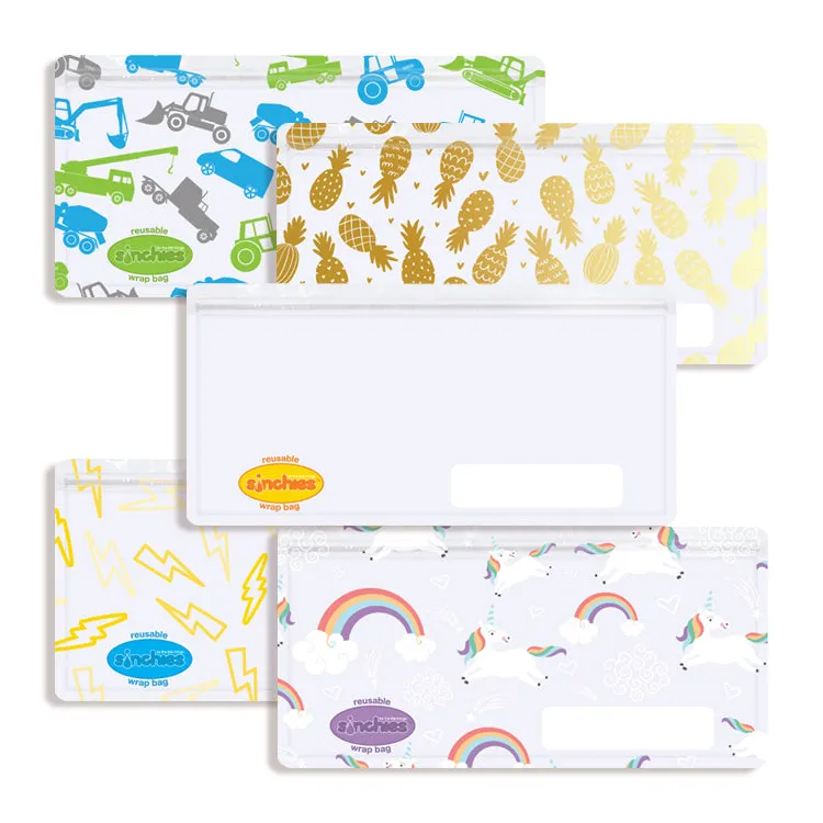 Sinchies Reusable Bags (medium) - Unicorns