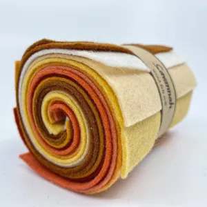 Small Wool Felt Roll - Savannah