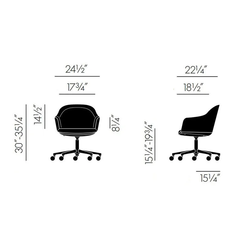 Softshell Chair with Five-Star Base