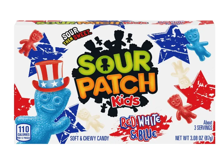 Sour Patch Kids Red White & Blue 3.1oz