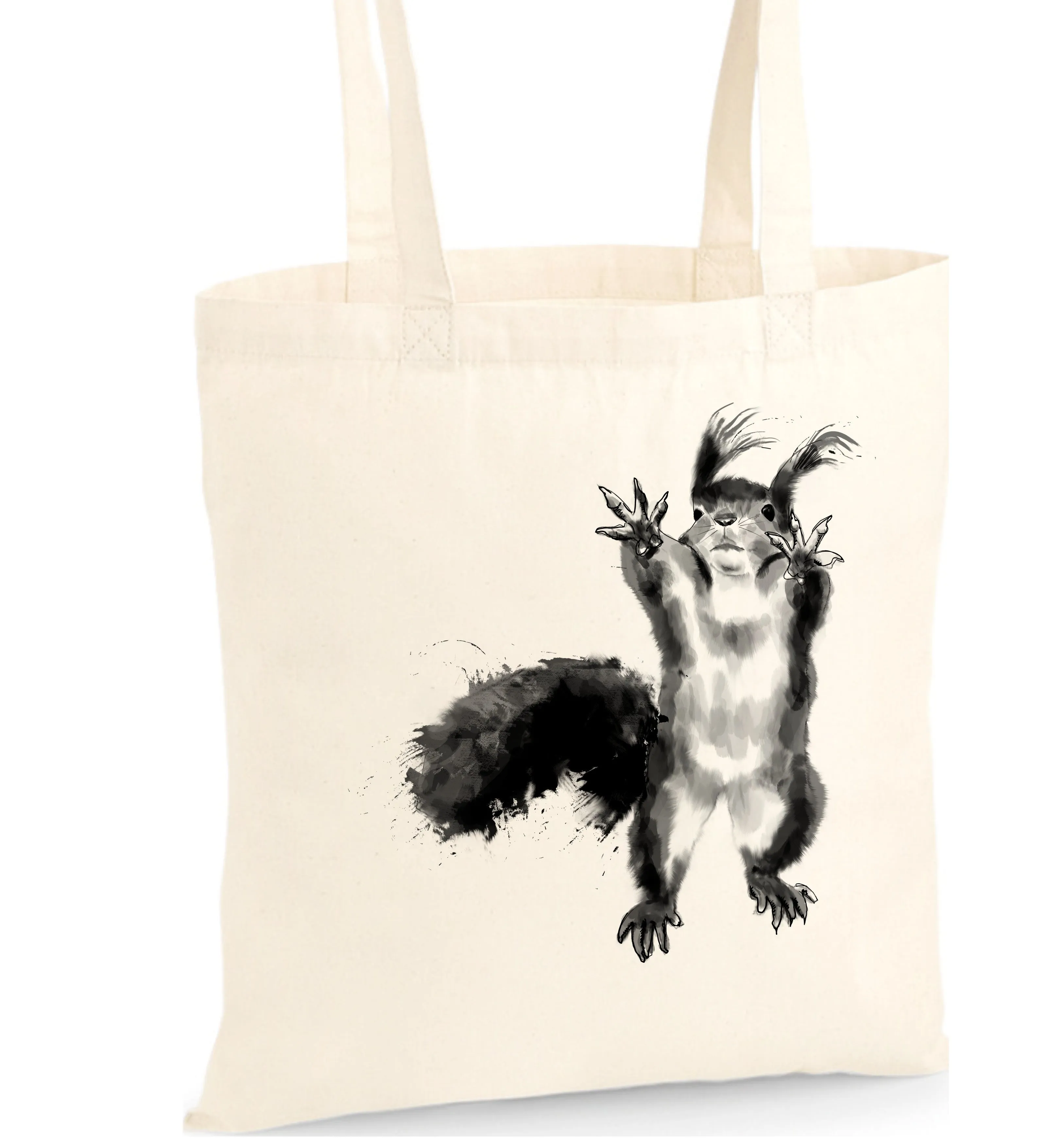 Squirrel tote bag