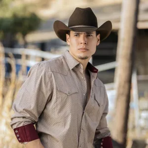 Stampede Men's Felt 100X Wool Western Hat - The Colton in Black, Brown