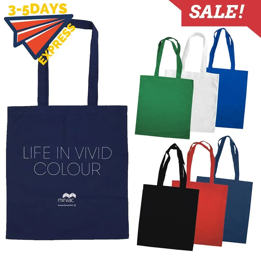 Stock Coloured Cotton Tote(SCB-12D)