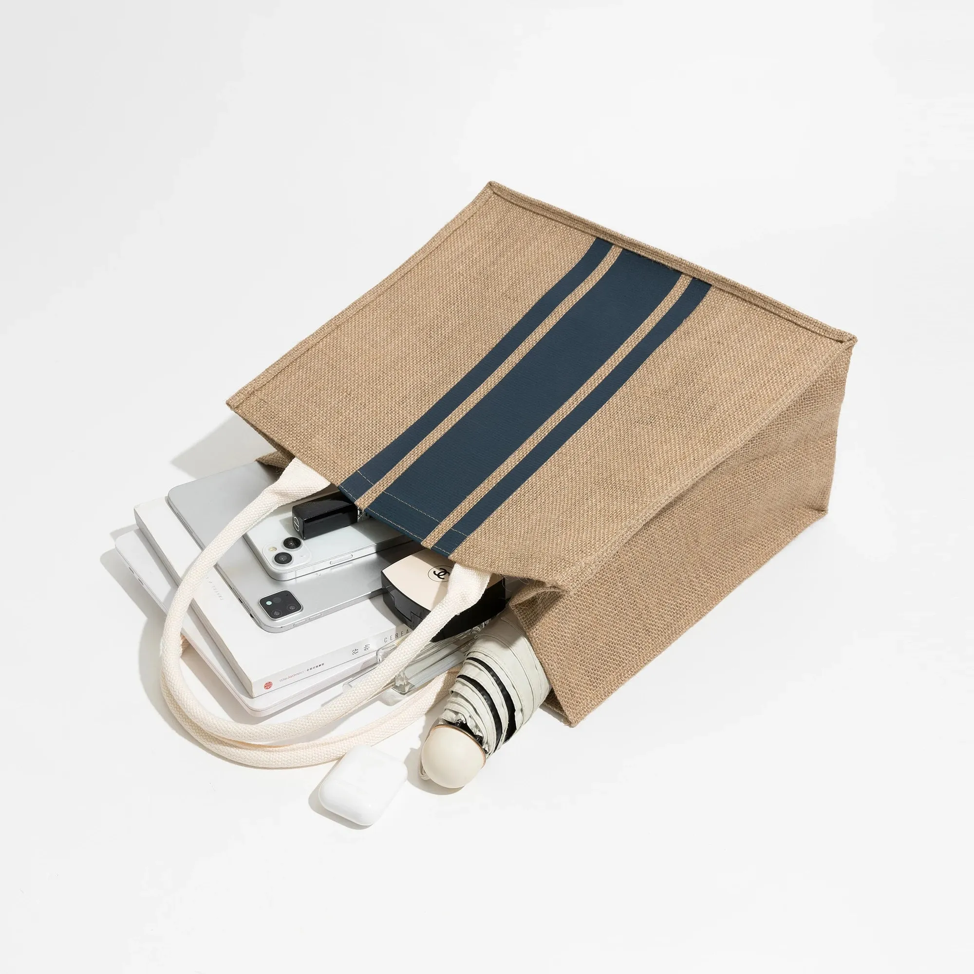 Striped Printed  Eco shopping Bag