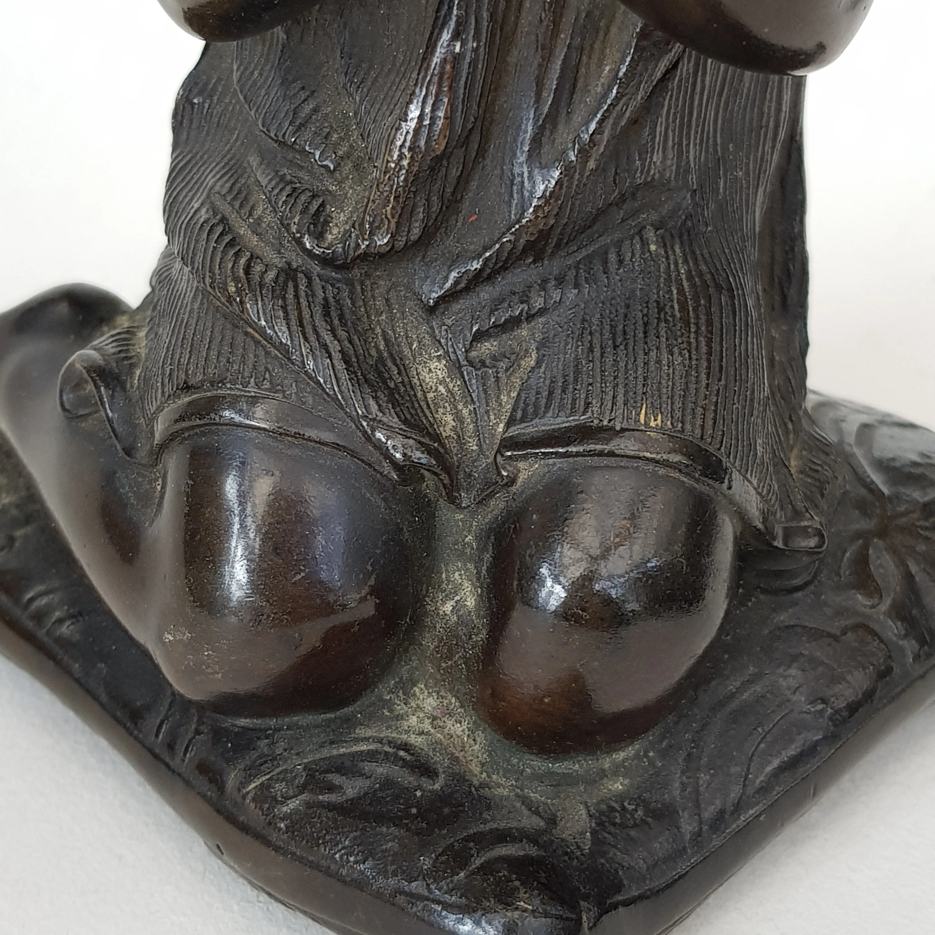 Superb Bronze Statue Figure Of A Young Girl In Prayer Antique Victorian circa 1870