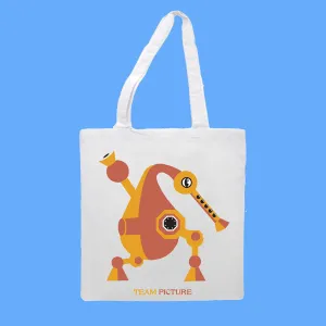 Team Picture Tote Bag (White)