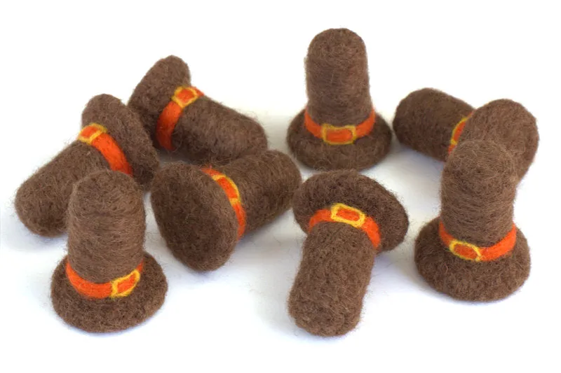 Thanksgiving Pilgrim Hat Felt Shapes