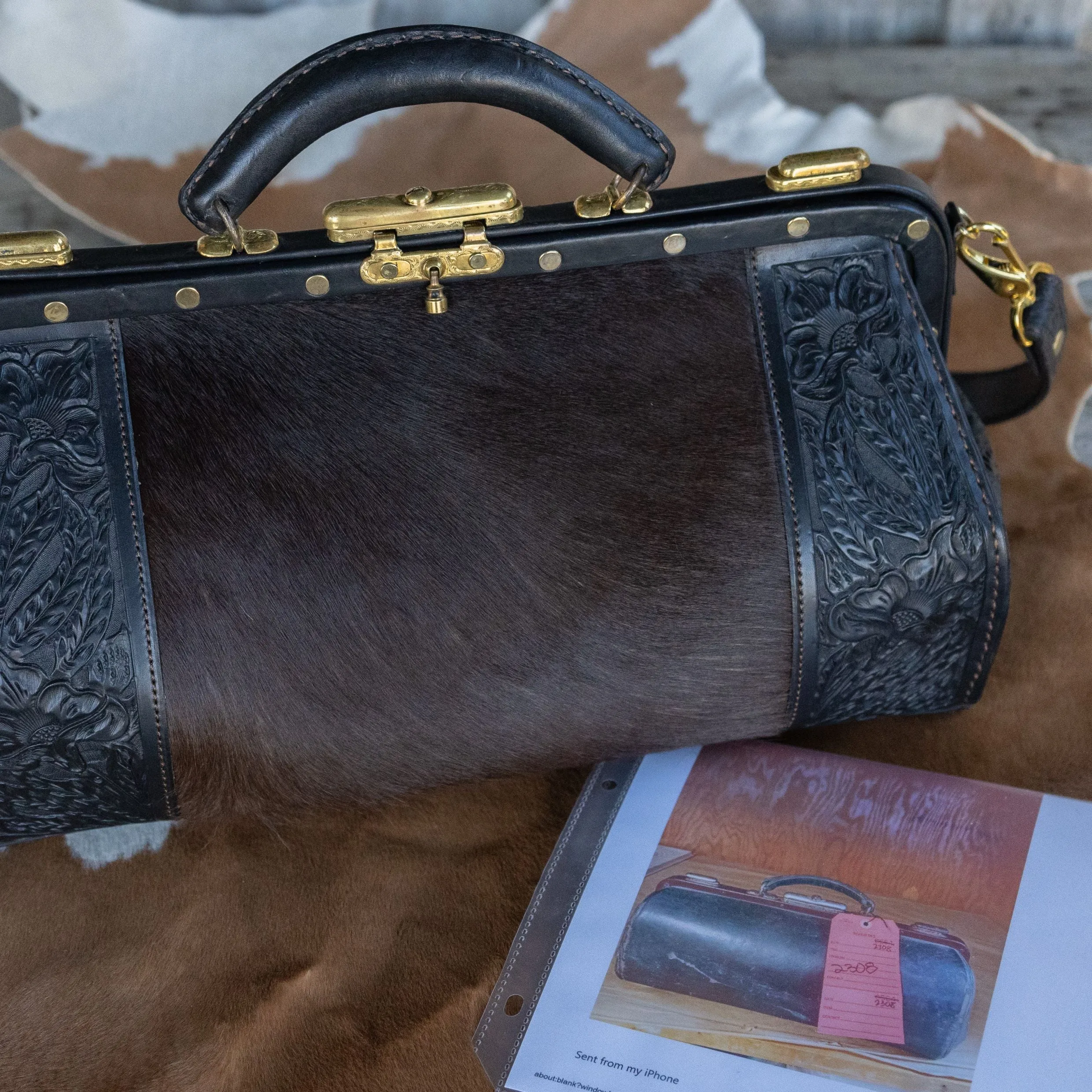The Dark Saddle Bag #2308