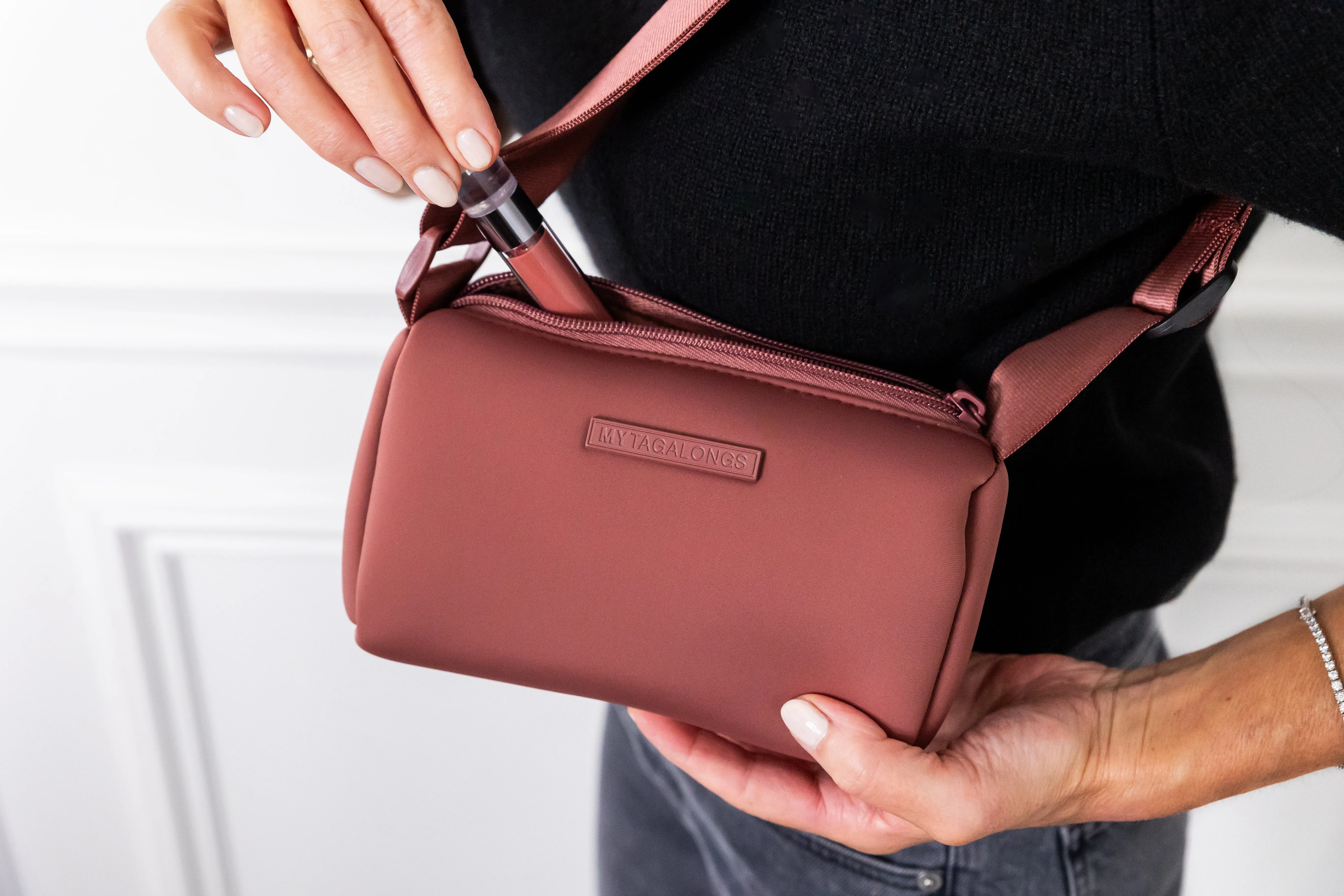 THE LORIE CROSSBODY - DESERT ROSE