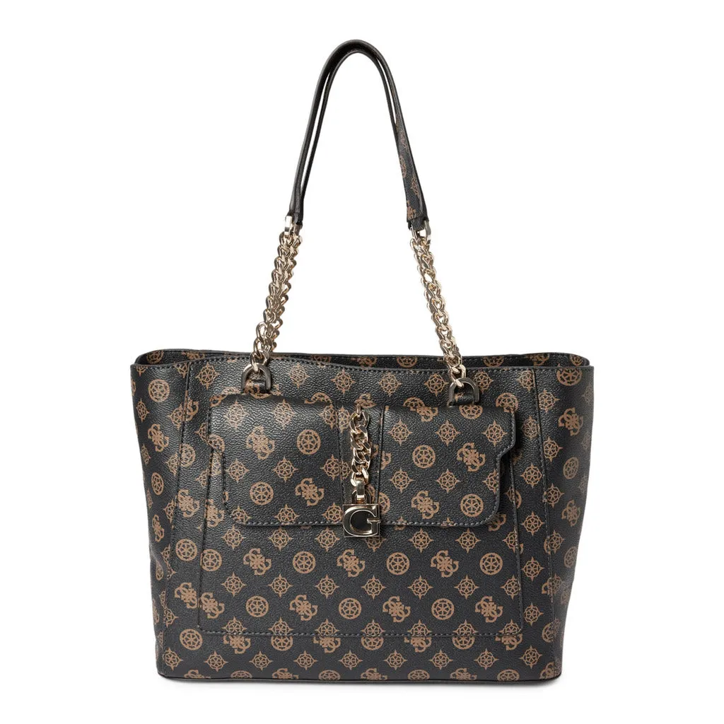 Tiberia Monogram Shoulder Bag