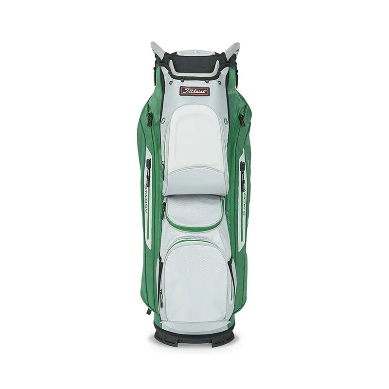 TITLEIST Cart 15 StaDry Cart Bag (Green/Grey/Black)