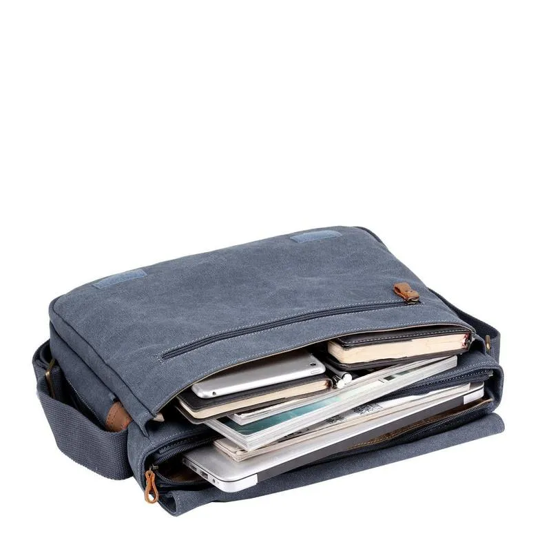 Troop London TRP0240 Classic Bag in Blue