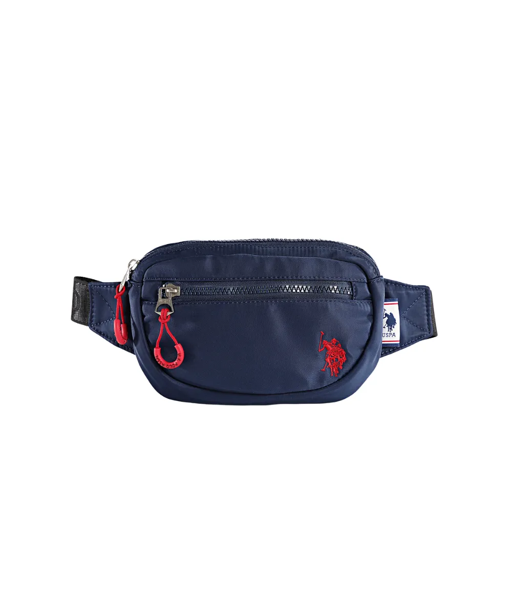 US POLO ASSN. MEN BIGFORK WAIST BAG NYLON