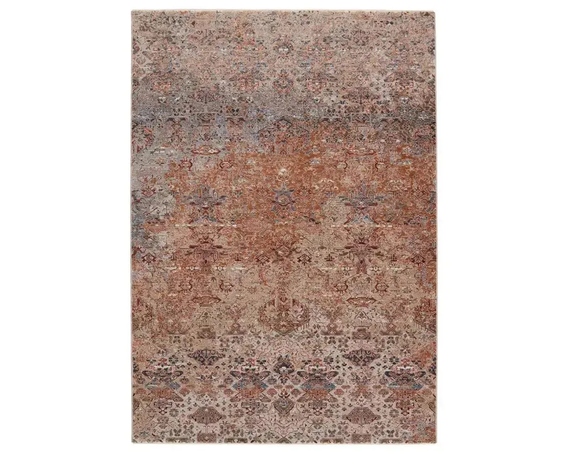 Valentia VLN19 Terracotta/Gold Rug