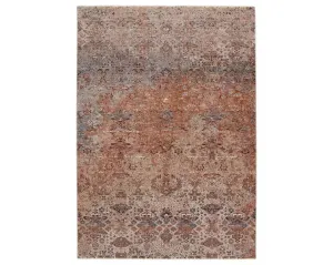 Valentia VLN19 Terracotta/Gold Rug