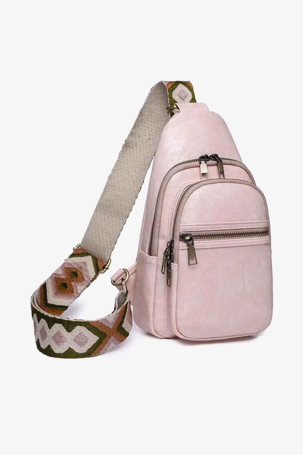 Vegan Leather Sling Bag